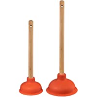 Nirox Desatascador Ventosa 110 &amp- 140mm - 2x Desatascador émbolo de inodoro - Desatascador tuberias manual de alta…